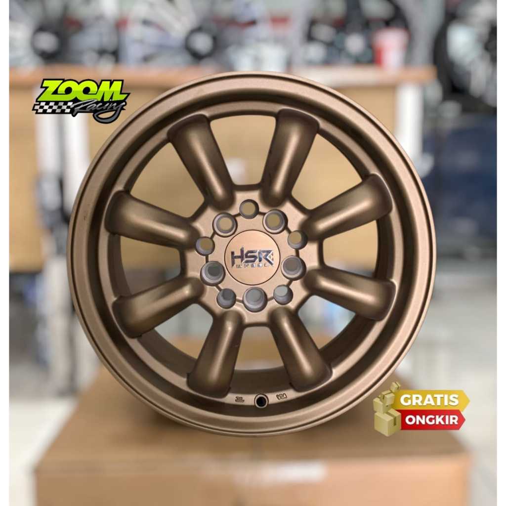 Jual Velg Racing HSR MOROTAI R15 Pcd 5X100-5X114,3