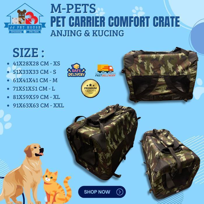 PET CARRIER ANJING KUCING PET CARRIER COMFORT CRATE