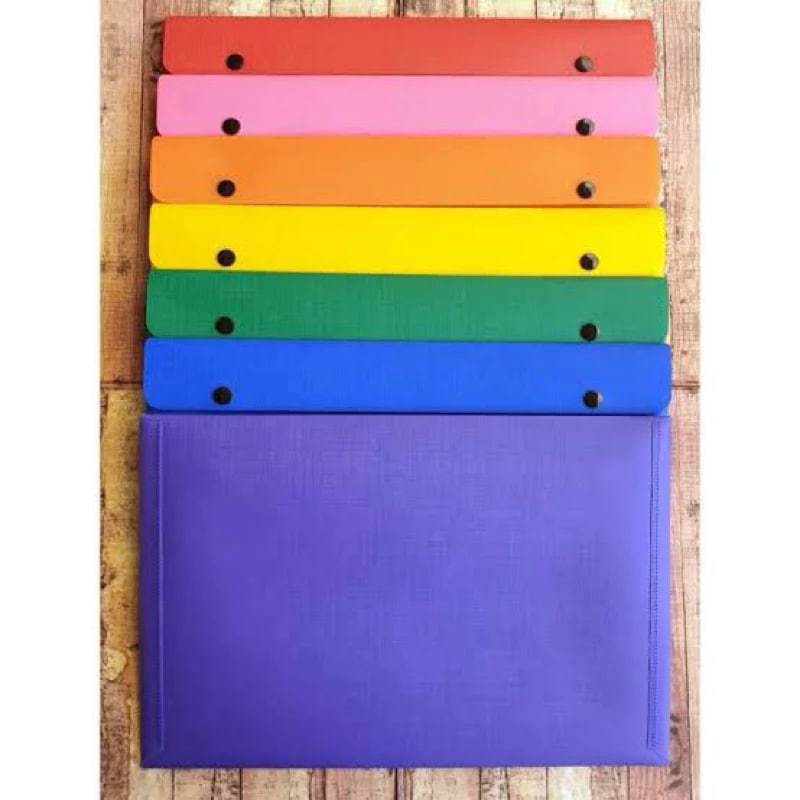 INTER X FOLDER DOCUMENT BAG KANCING WARNA F4