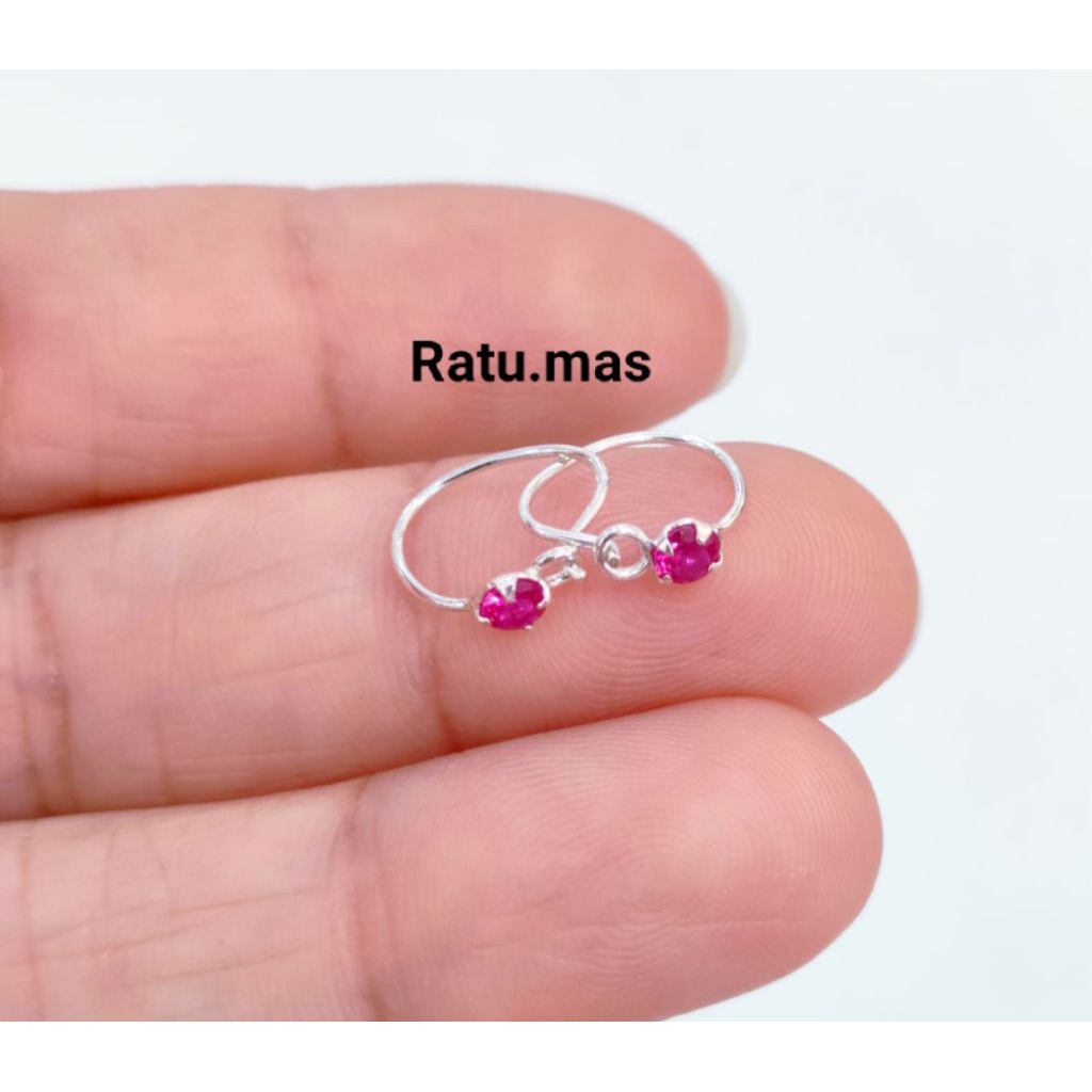 ANTING KENIP BAYI/ANAK PERAK 925 SILVER