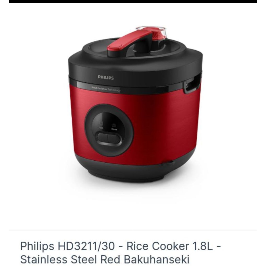 Mejicom philips HD3211/30 1,8 liter
