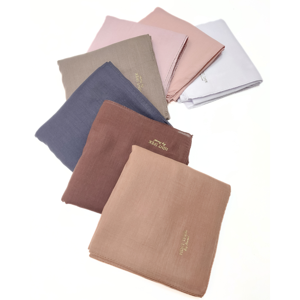Hijab Voal POLOS Hint Ipek Premium Basic Scarf - Segi empat 140x140