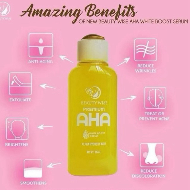 Termurah SERUM AHA HA KUNING Beauty Wise beautywise rejuvenating ASLI JAMINAN ORIGINAL 50ML Kemasan 