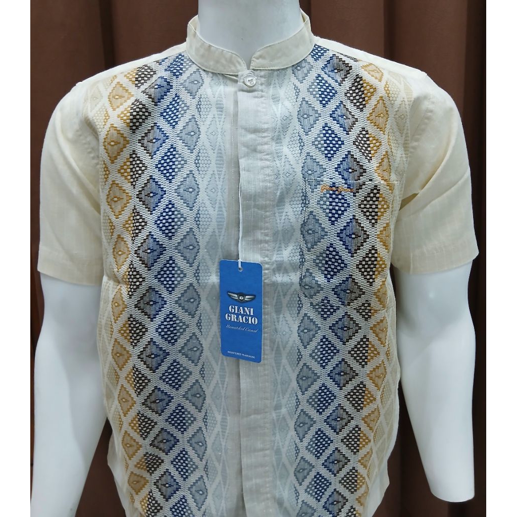 KEMEJA KOKO GIANI GRACIO LENGAN PENDEK REGULAR FIT ORIGINAL