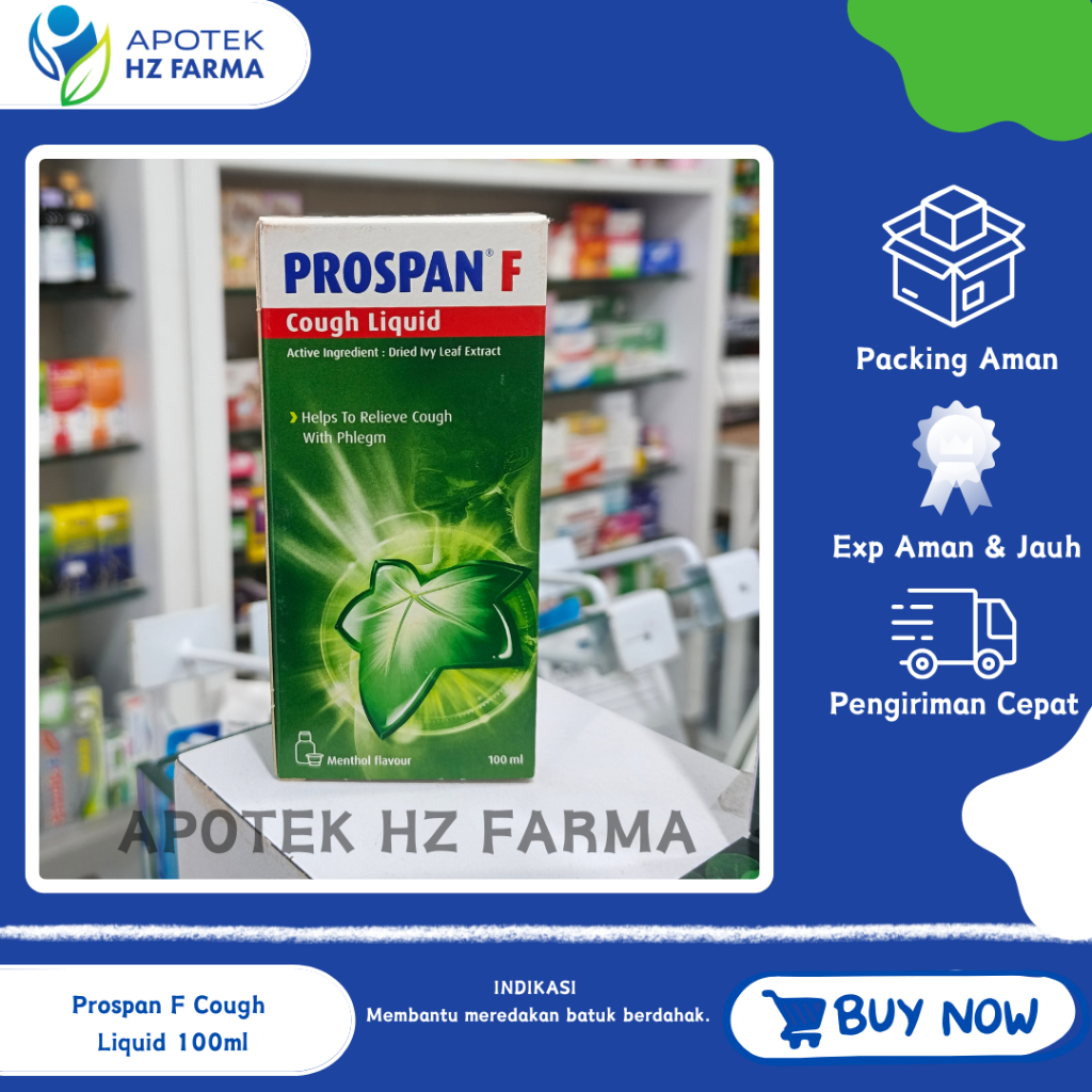 Prospan F Cough Syrup Herbal 100 ml