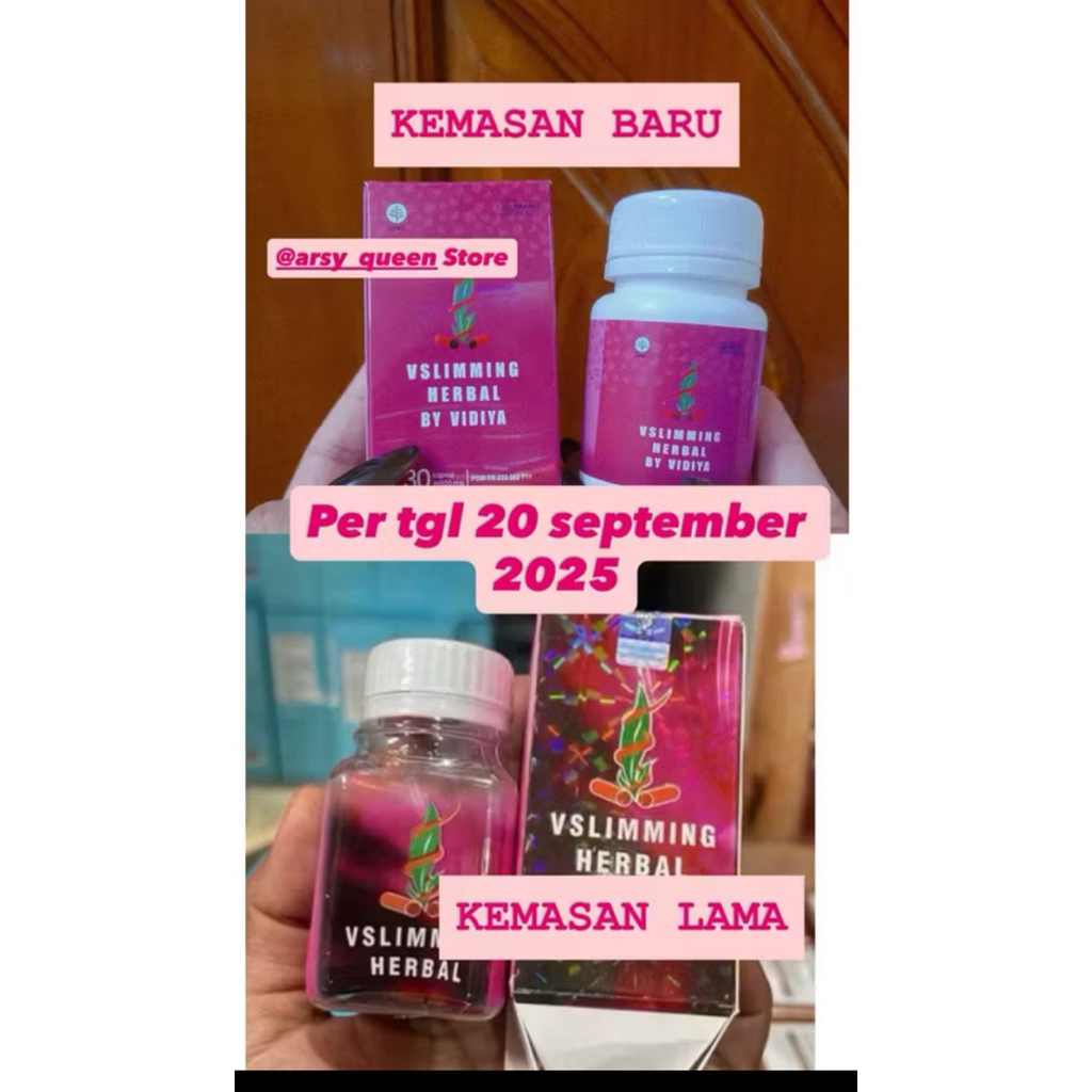 VSLIMING Herbal |Obat Diet Herbal Original Dijamin Original 100% |Vslim