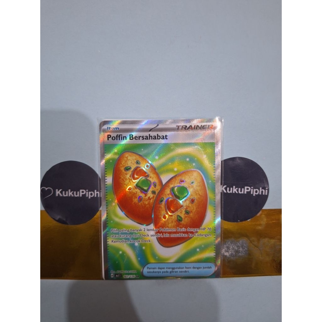 Kartu Pokemon Poffin Bersahabat EX SR 161/126