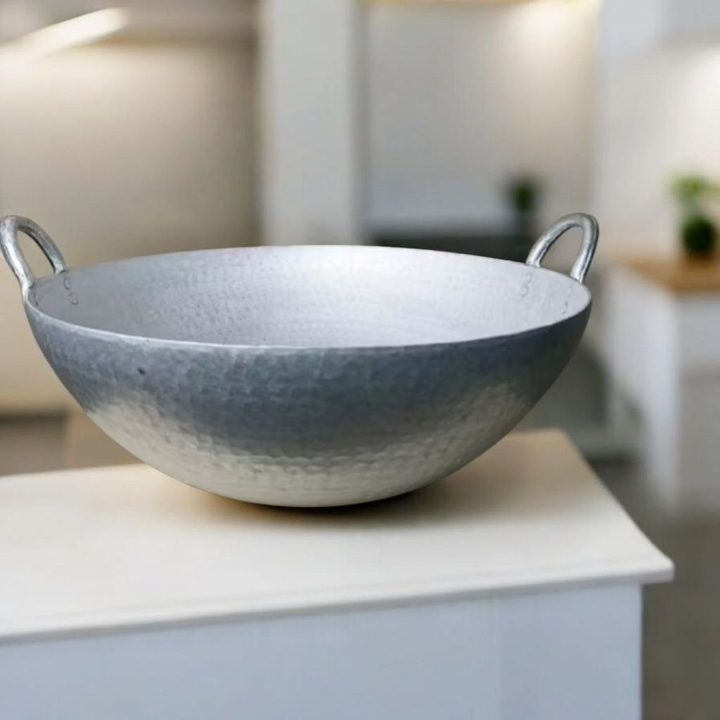 wajan penggorengan wajan cekung asli garut diameter 35cm tebal anti karat