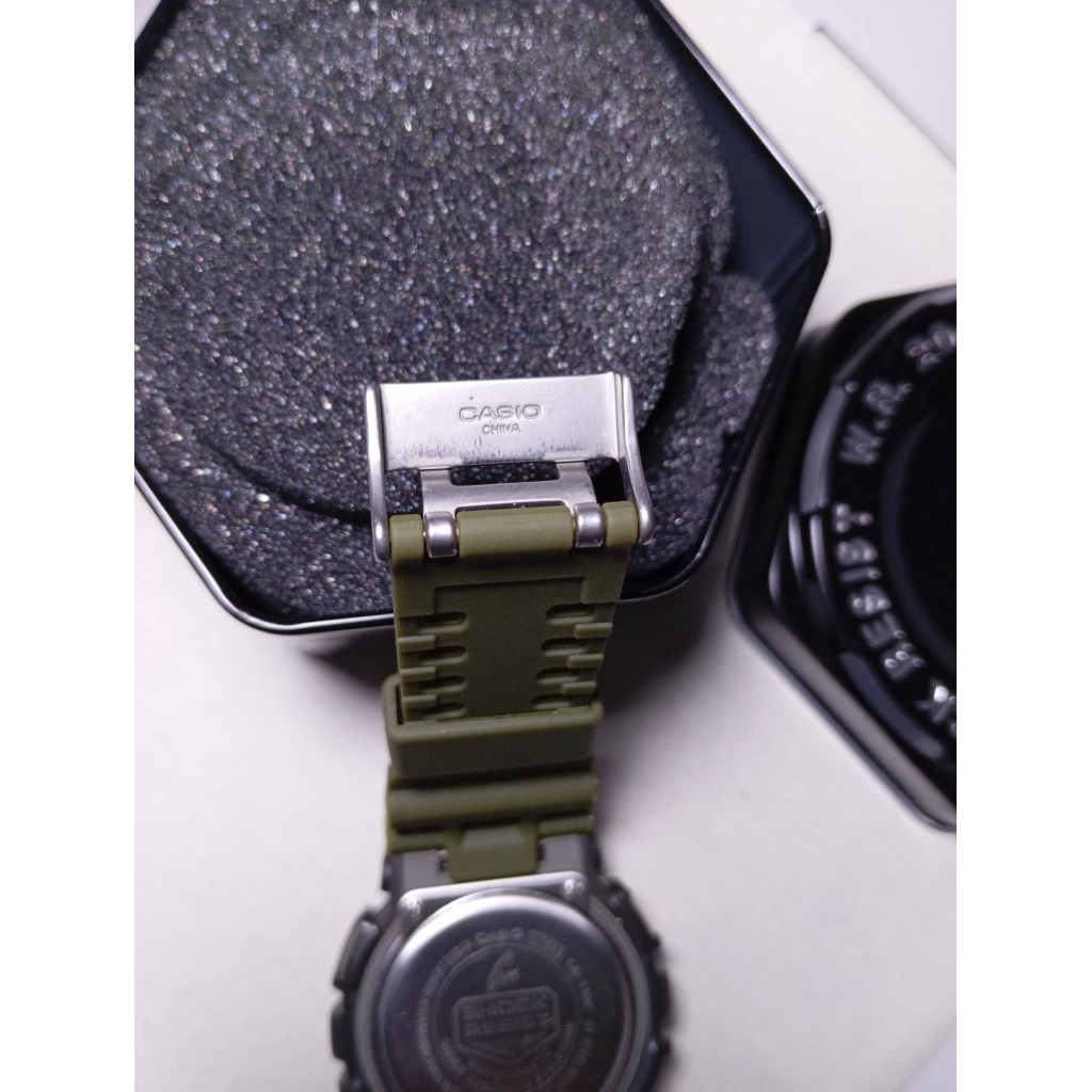 G Shock GA-110 original Preloved Green Arny  Gshock GA110