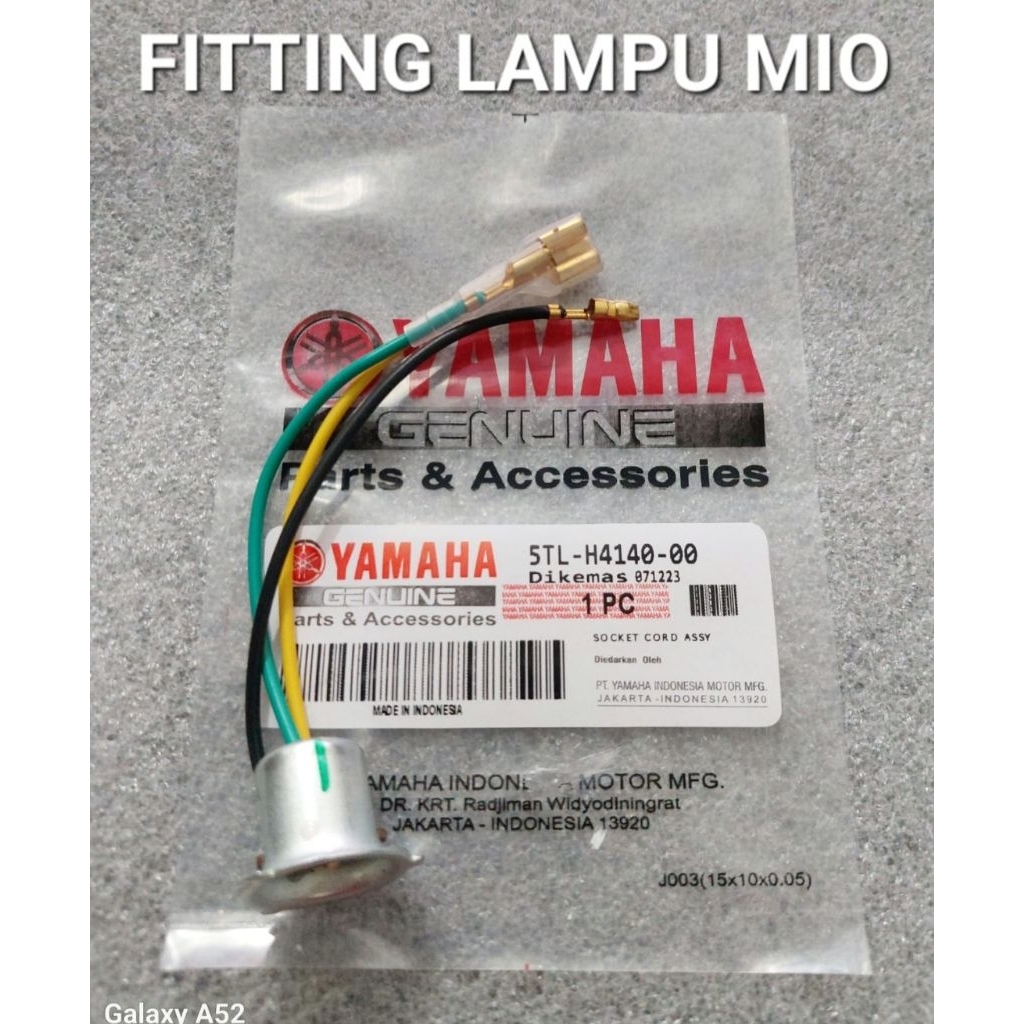 Fiting Lampu Depan Mio Sporty Mio J Vega Jupiter Z Original 5TLH414000