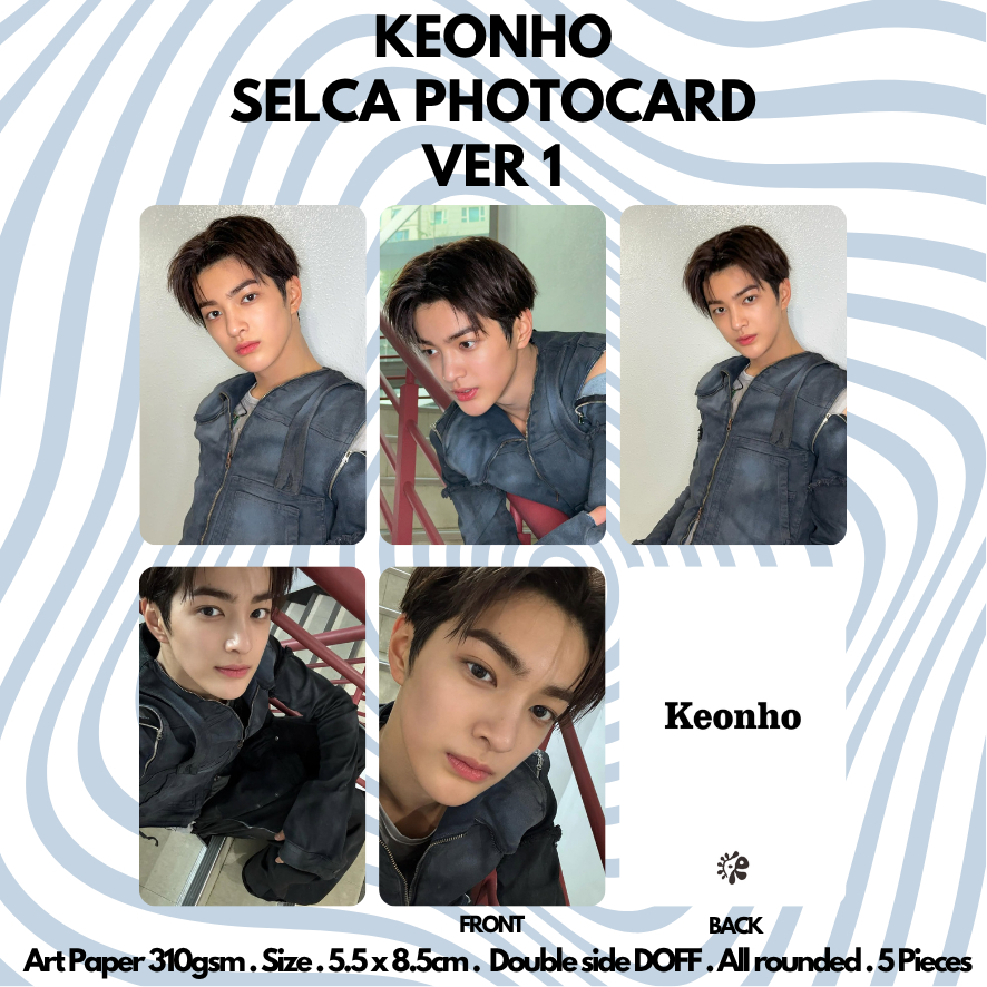 [KUKIRA] Photocard Keonho Selca Cortis