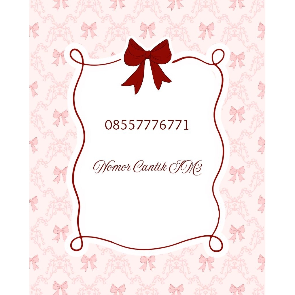 Nomor Cantik IM3