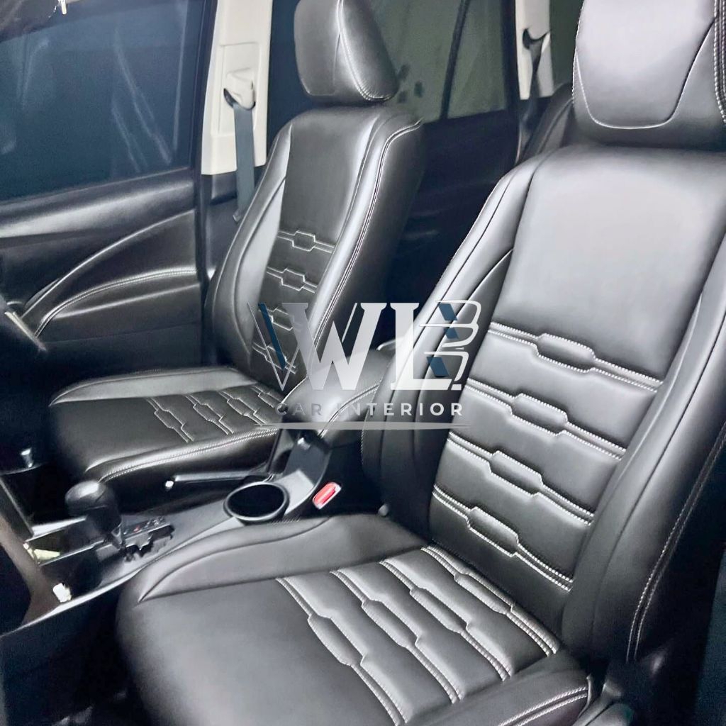 sarung jok mobil innova barong 2012-2015 fullset 3baris, bergaransi