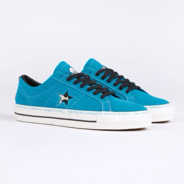CONVERS ONE STAR PRO OX RAPID TEAL X SEAN PABLO
