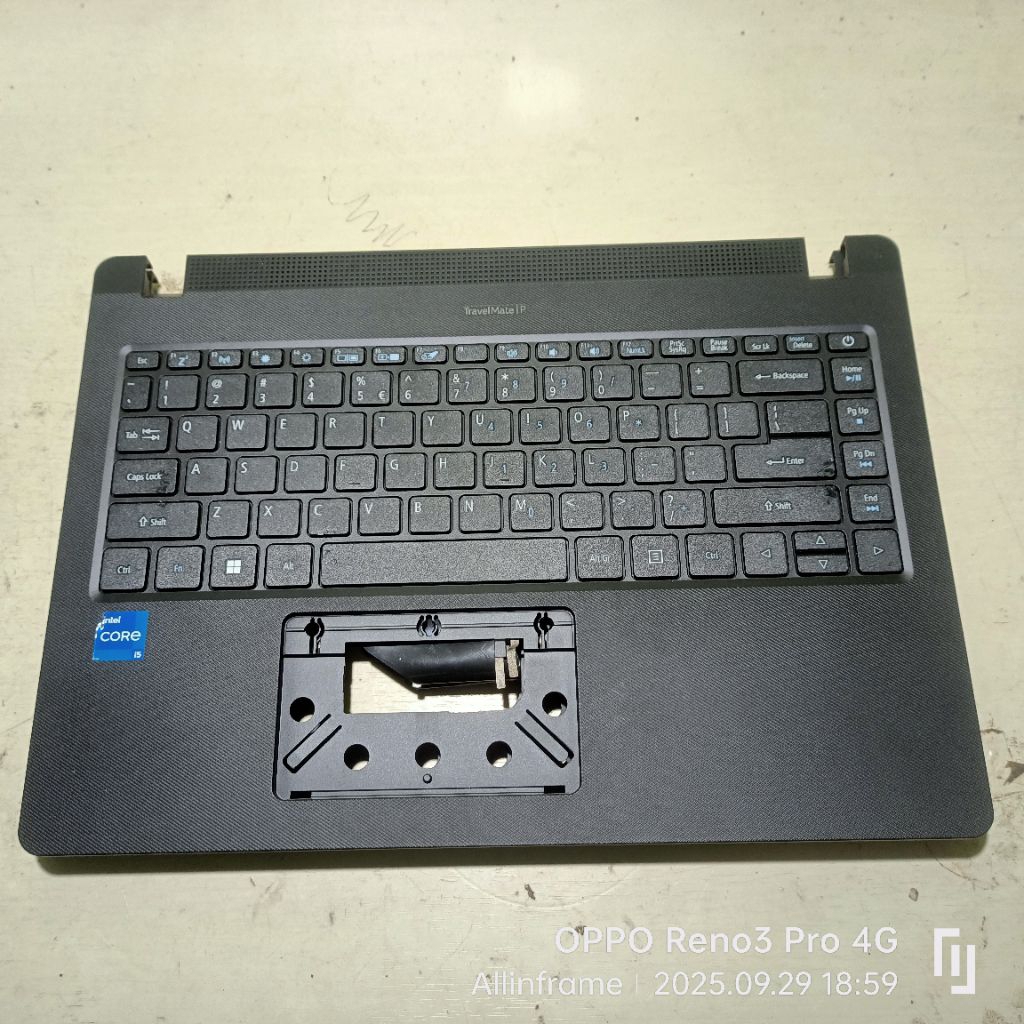 Frame + Keyboard laptop ACER TRAVELMATE P214-53 TMP214-52 TMP214-53 TMP214-54 MULUS NORMAL