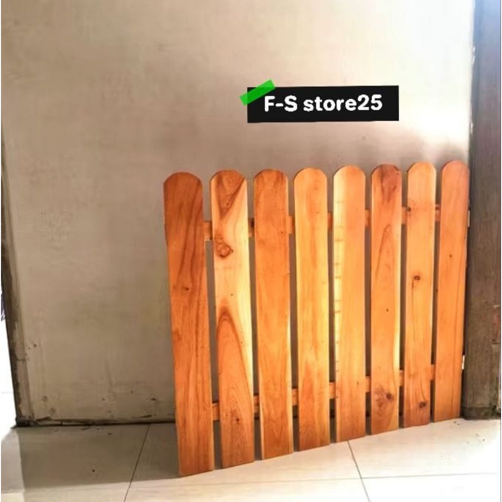 pager pintu kayu jati Belanda minimalis pager rumah pintu rumah bisa CUSTOM