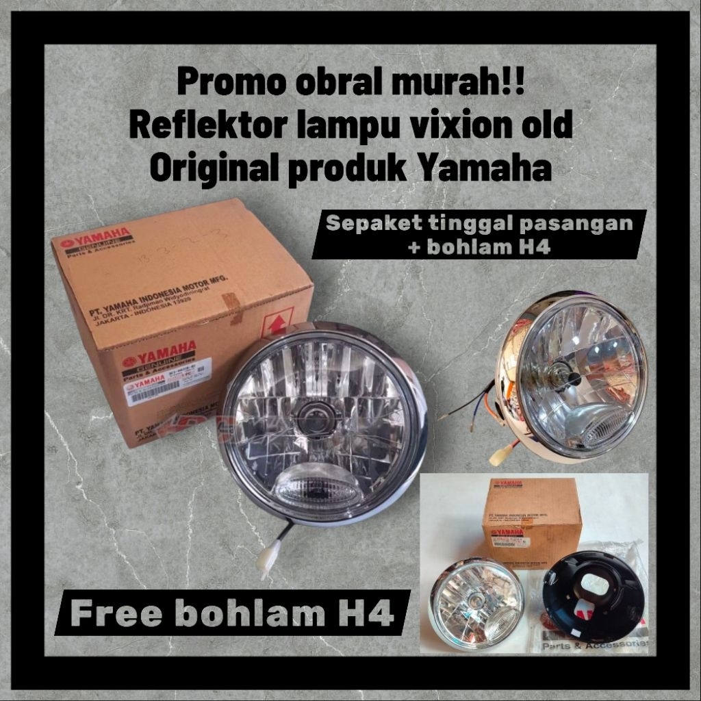 promo obral reflektor lampu vixion old / reflektor lampu RX king / batok lampu vixion old