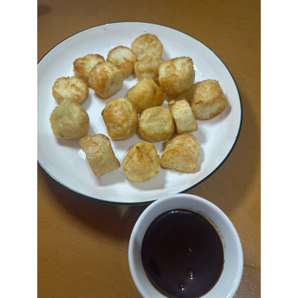 pempek sutra putih telur isi 9 lenjer