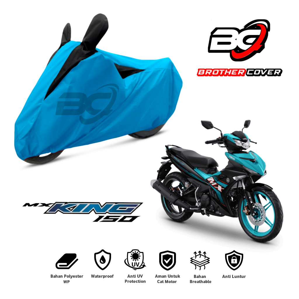 BROTHER cover motor JUPITER MX 135, MX KING sarung pelindung motor waterproof