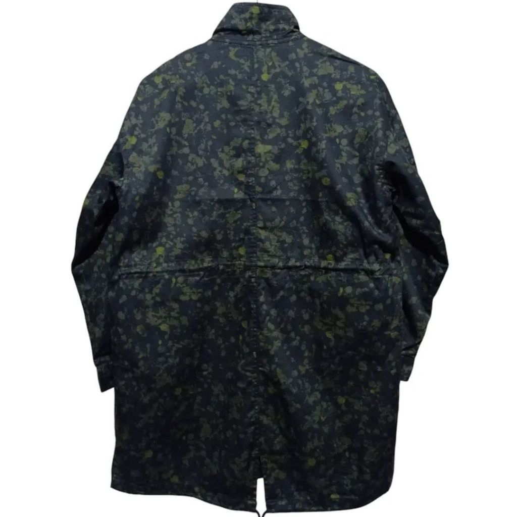 Jaket parka fishtail army camo LAP Los Angeles Project size S fit L