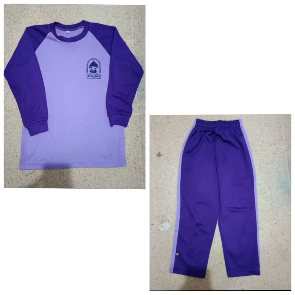 preloved setelan pakaian olahraga sekolah /CIE 8081