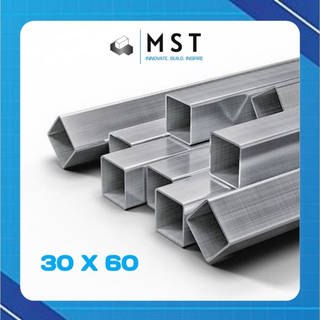 HOLLOW GALVANIS 3 X 6 TEBAL 0,9mm PANJANG 1 - 3 METER || PIPA KOTAK || PIPA BESI (ANTI KARAT)