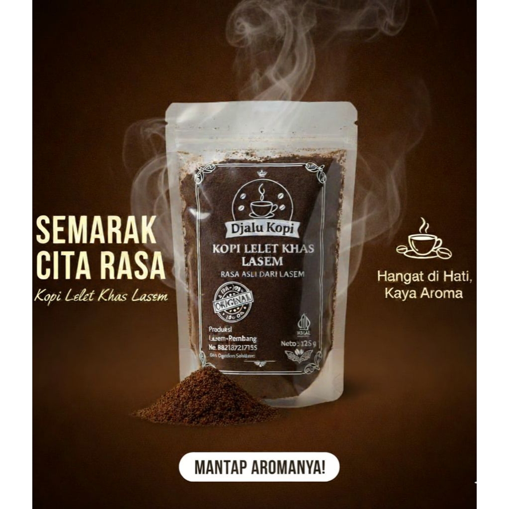 [TERMURAH] KOPI LELET KHAS LASEM | DJALU KOPI