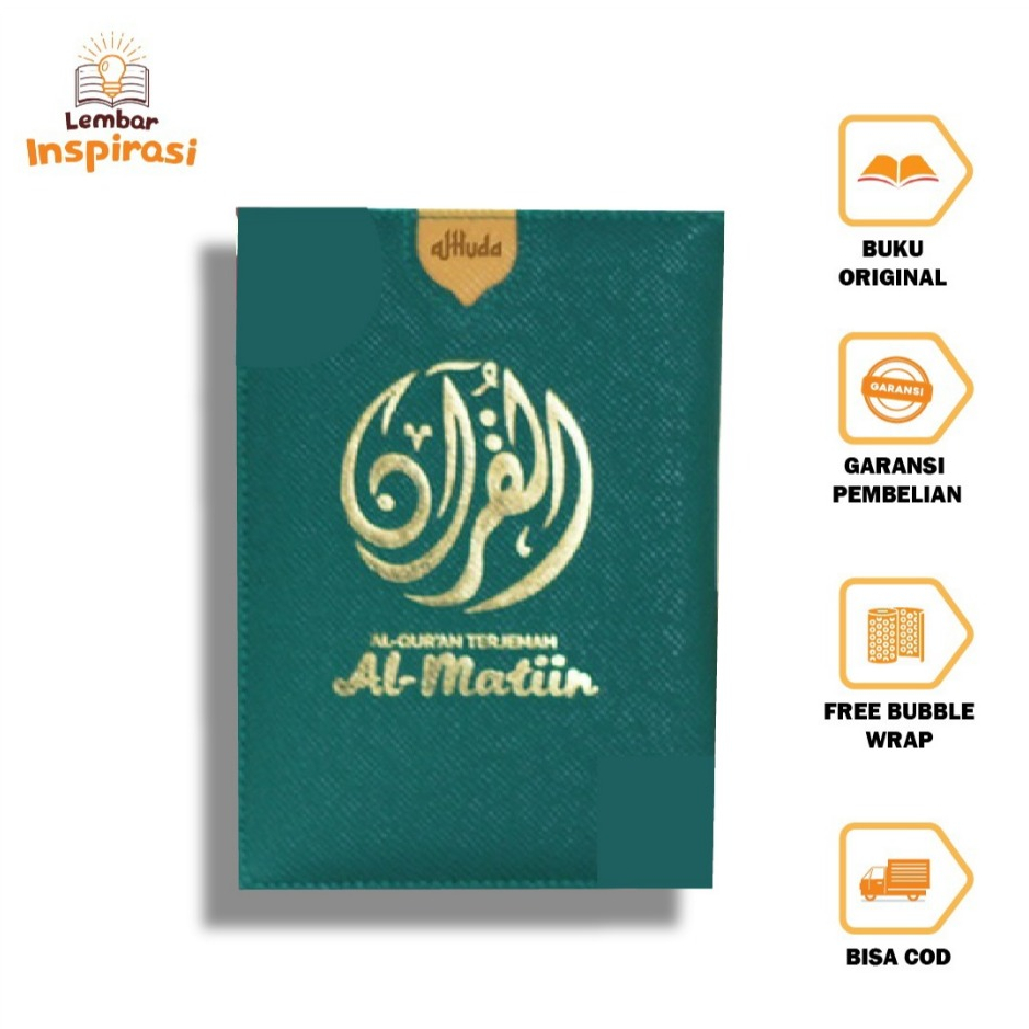 Al Matiin Al Quran Terjemah Kecil Resleting Lembar Inspirasi
