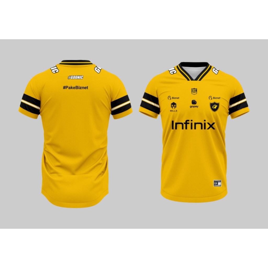 Jersey Kaos Esports ONIC 2025 free nickname baju gaming