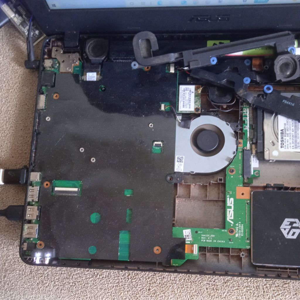 mainboard motherboard asus x441ub core i3 gen7 mx110