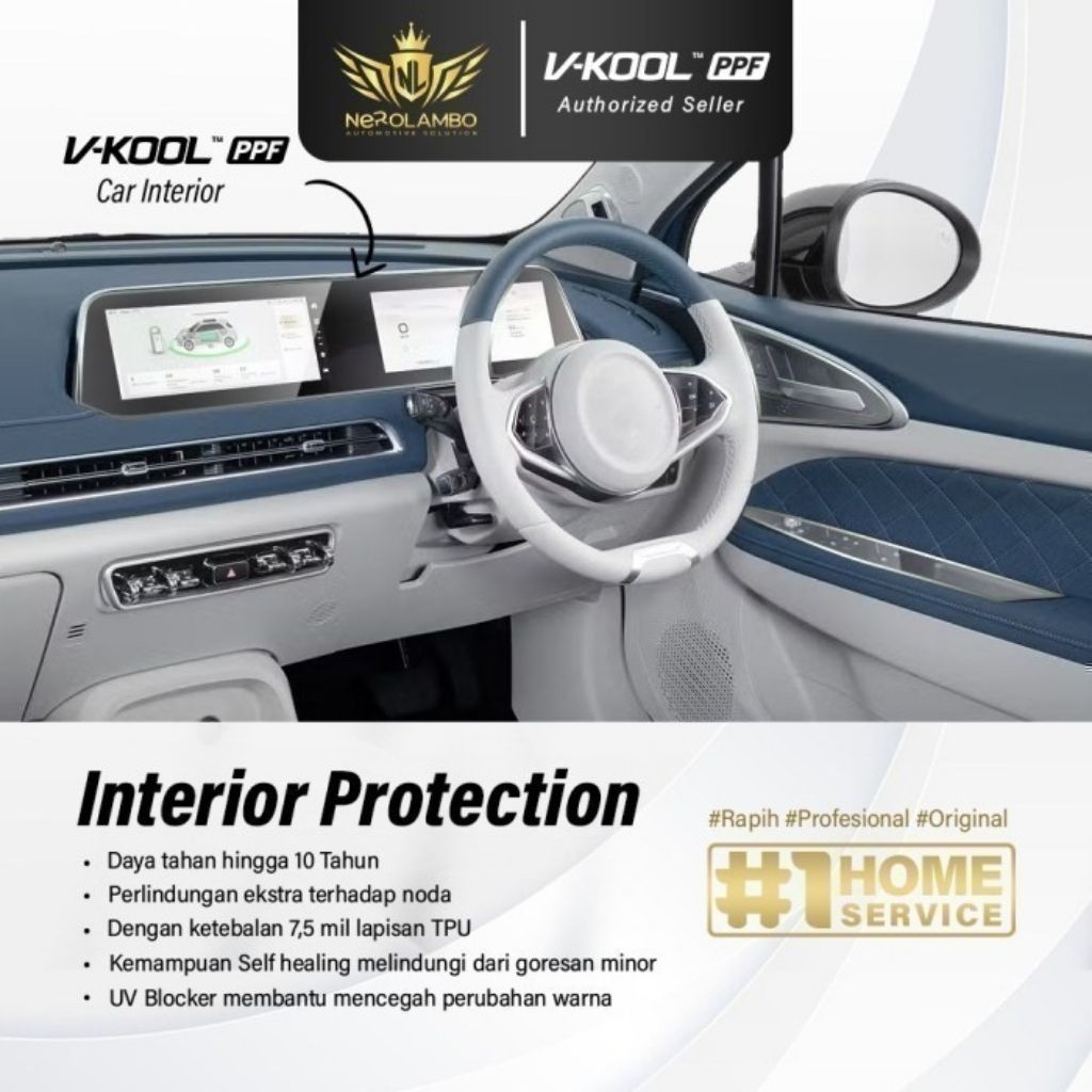 VKOOL PPF Interior Lexus RX 270 - Paket Lengkap Interior + Doorcup VKOOL