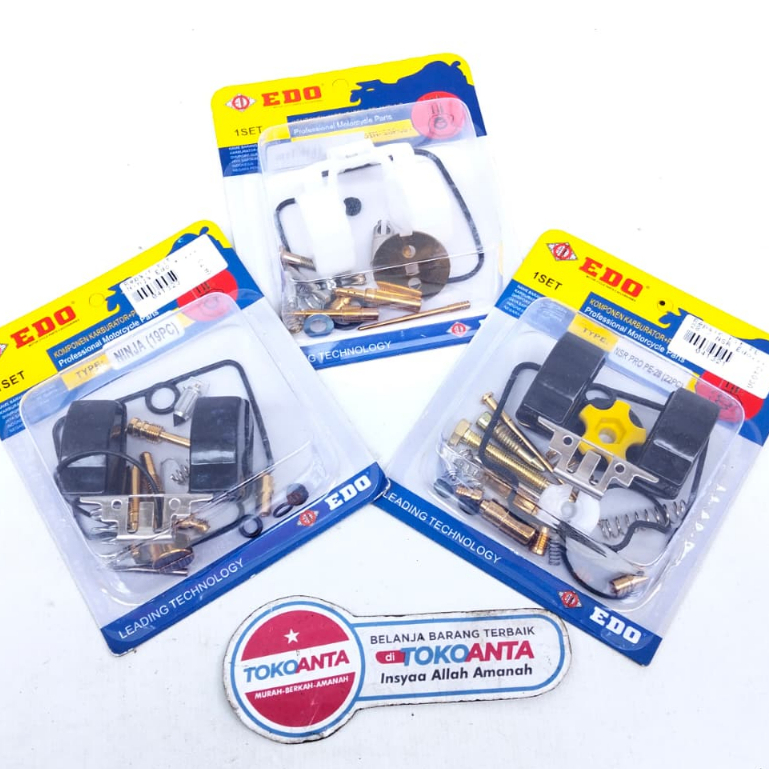 Repair Kit Karburator PE 28 PE28 NSR Ninja 150R Mio Sporty Mio Lama Set Pelampung Merk EDO