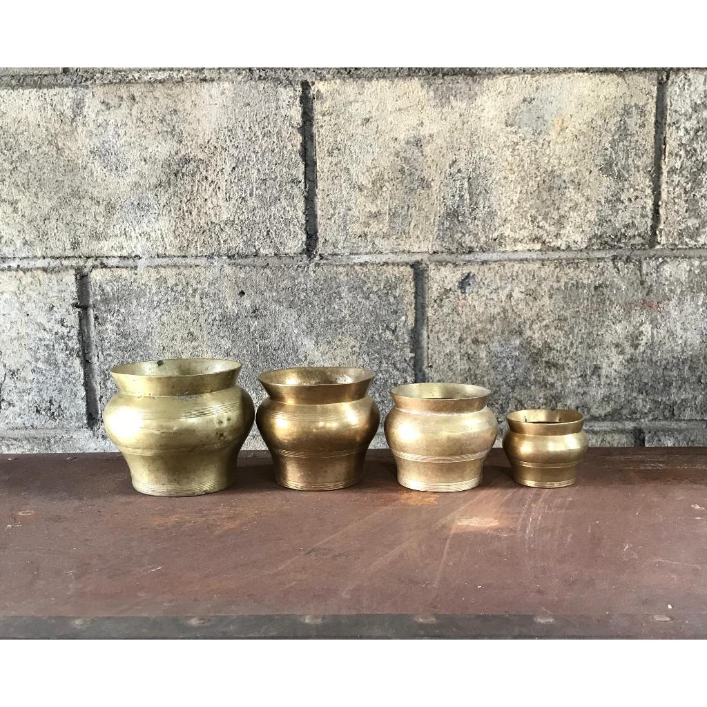 Bokor tempolong kuningan lawasan