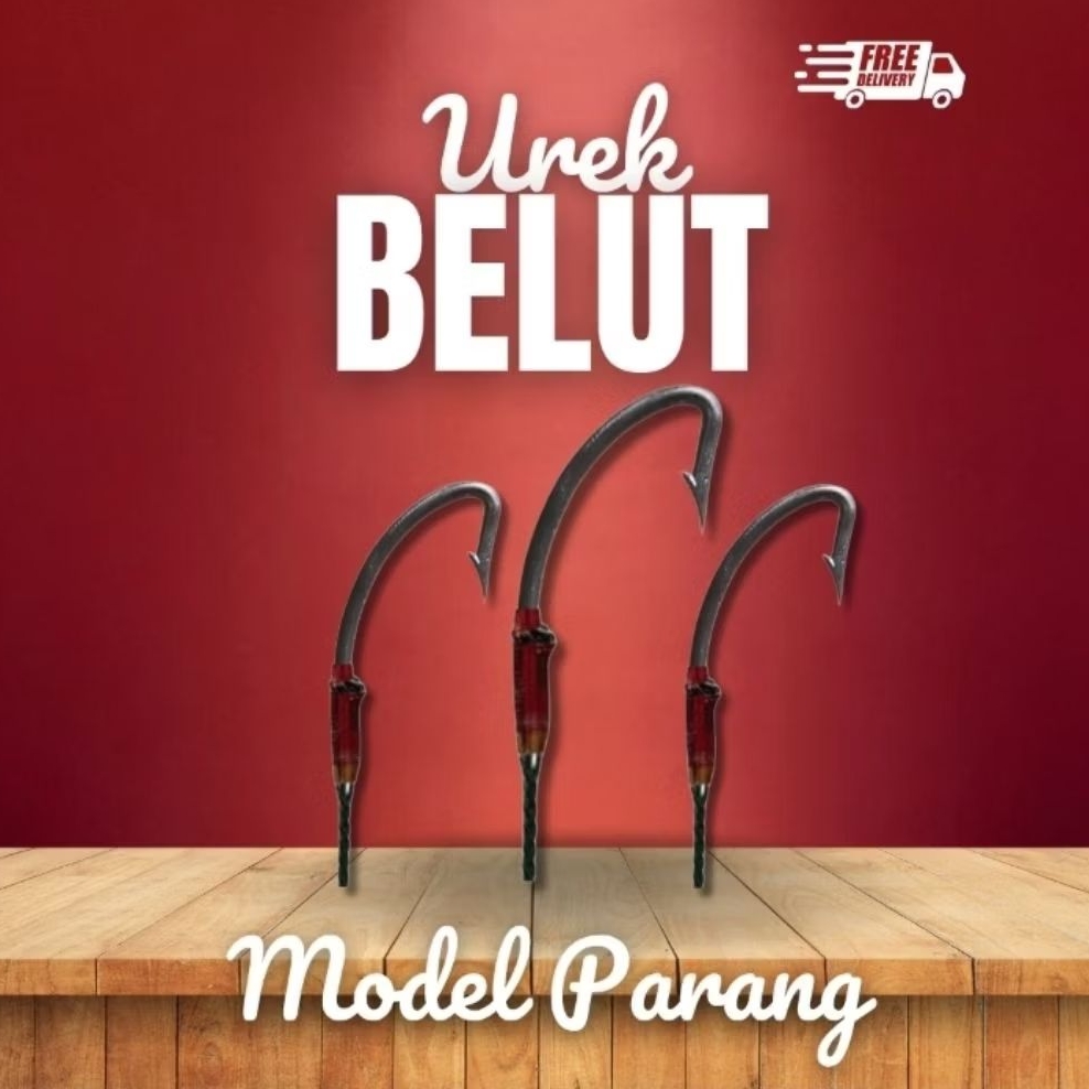 Pancing Belut Baja Tahan Karat Kuat Urek Belut Baja Model Parang