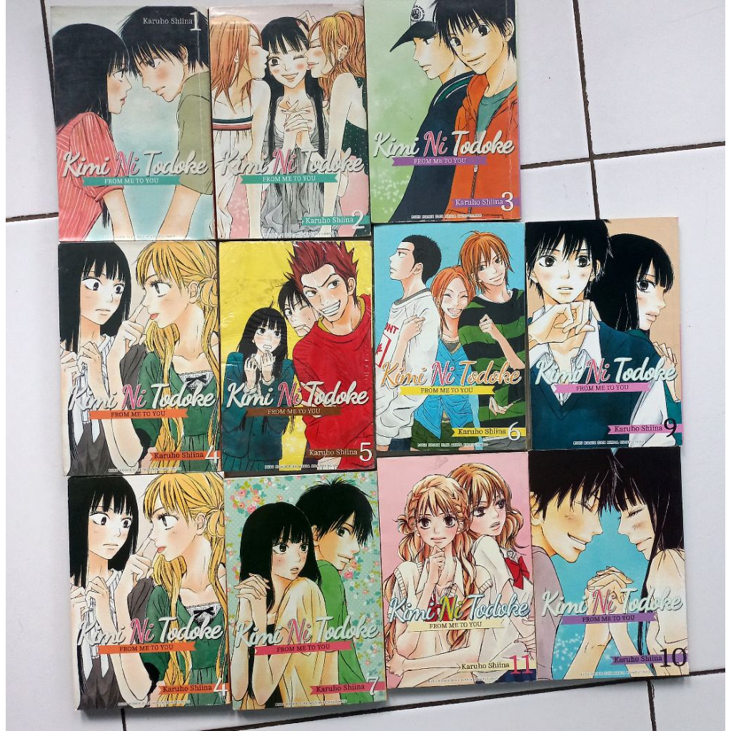 Komik Kimi Ni Todoke by Karuho Shina Cabutan