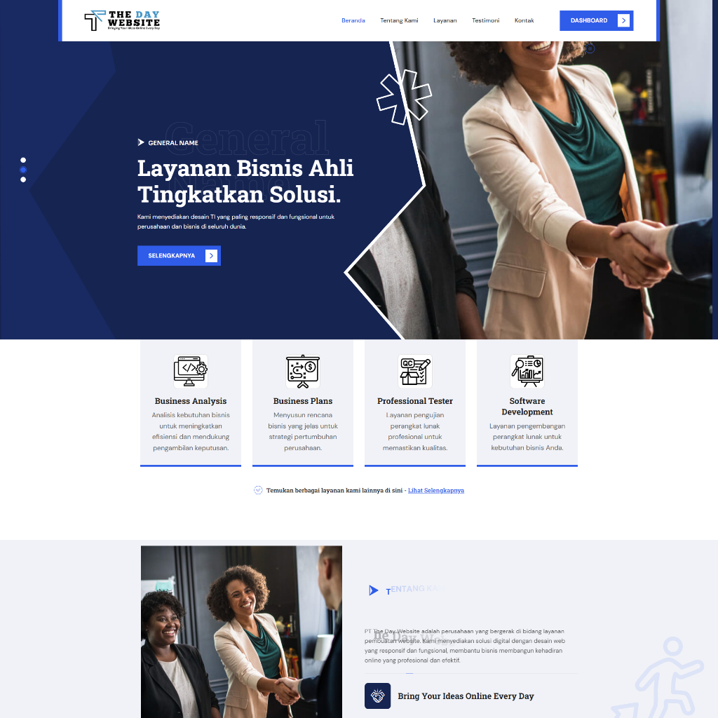 Website Profile Company