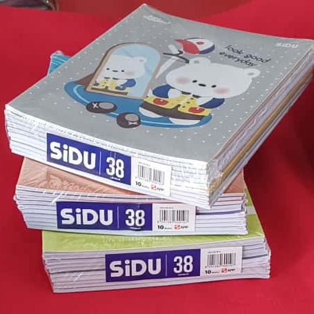 SIDU BUKU TULIS 38 LEMBAR 1 PAK