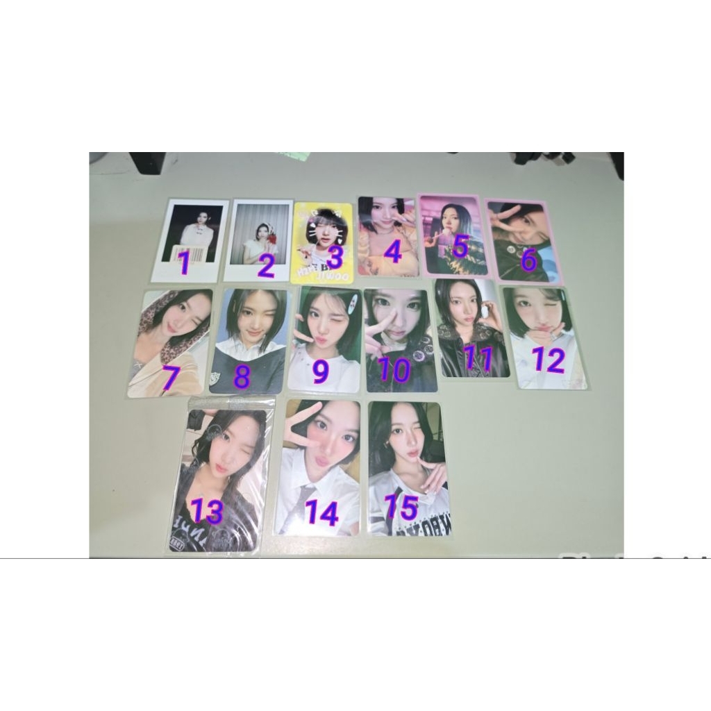 Photocard Jiwoo  Hearts2hearts Official