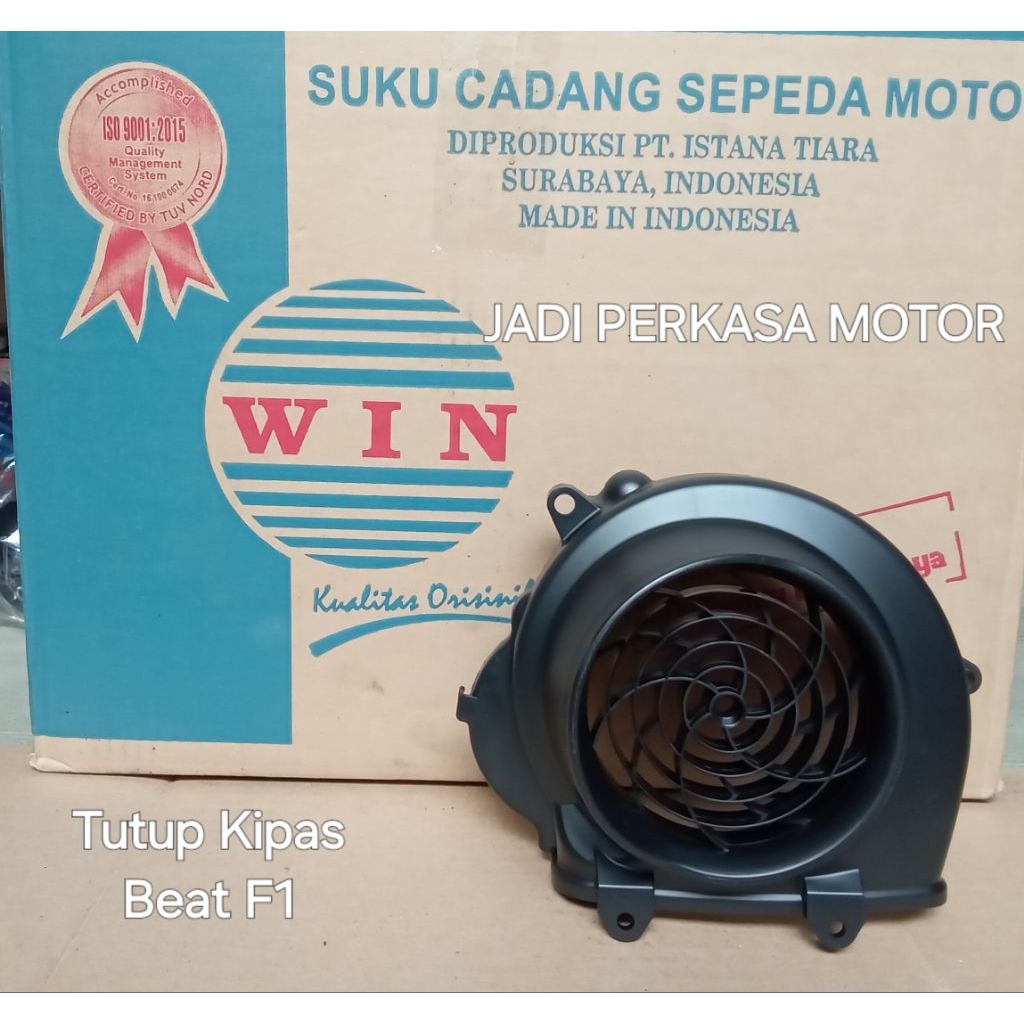 "WIN" Cover Tutup Kipas Mesin Honda Beat F1
