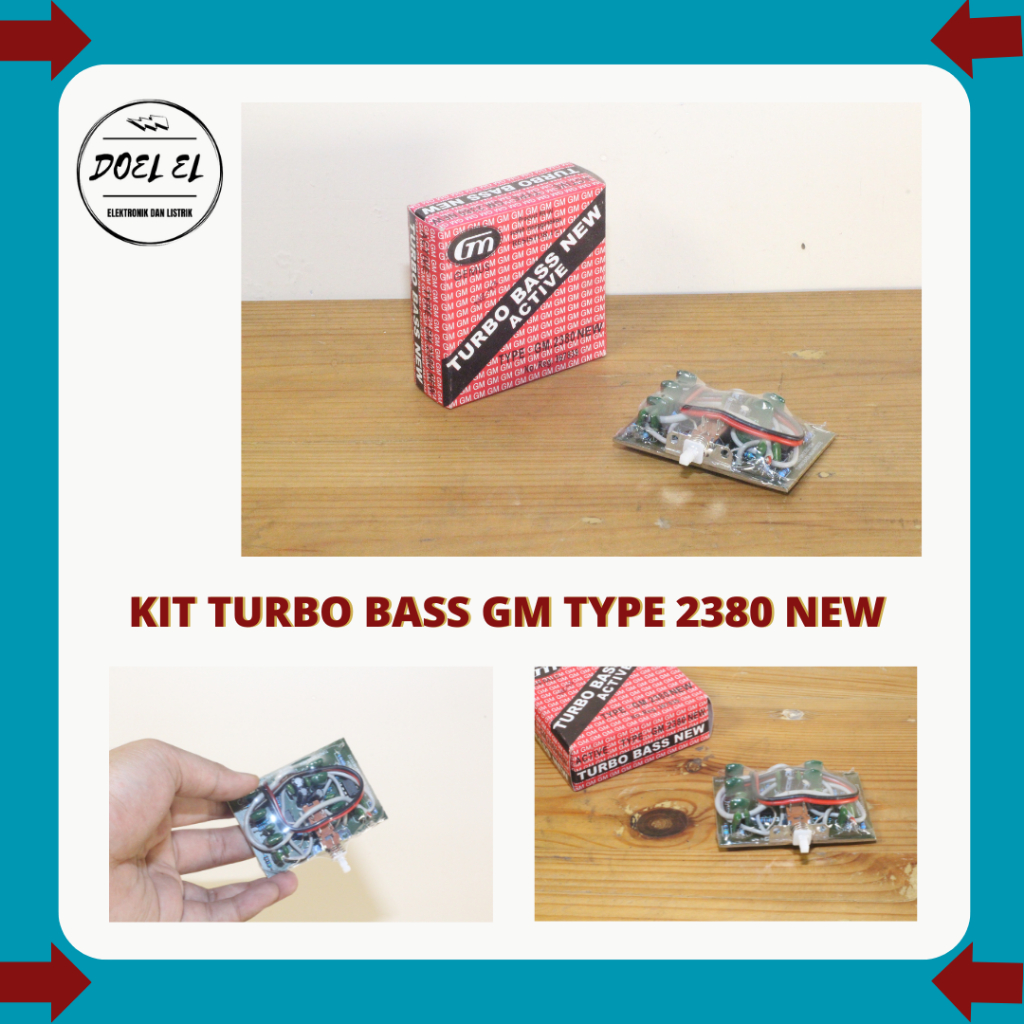 DOEL EL KIT TURBO BASS ACTIVE TYPE GM.2380 NEW