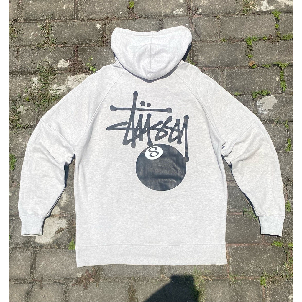 Hoodie LAINE KOREA ash Heater Art FVCK stussy 8 ball