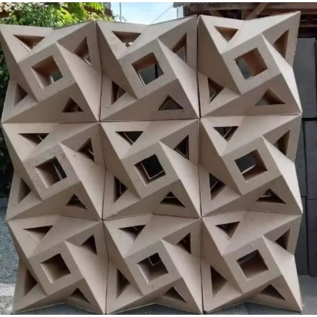 Roster Beton/Roster Minimalis/Loster Ventilasi Udara/Roster Motif kincir