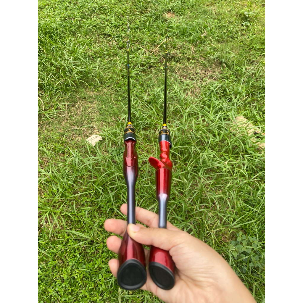 Joran pancing Exvius Valkry UL bahan carbon solid