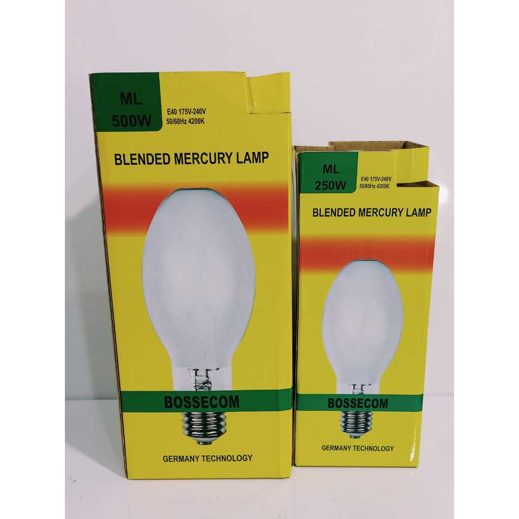 Bossecom Bohlam 250 Watt E40 Lampu Jalan ML 250W 250 W