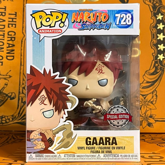 Funko Pop Animation: Naruto Shippuden - Gaara (Metallic) Special Edition SE #728