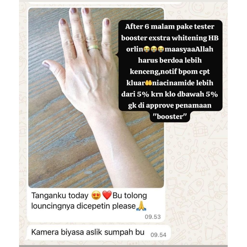 Hand &  Body booster extra whitening Orlin Beauty