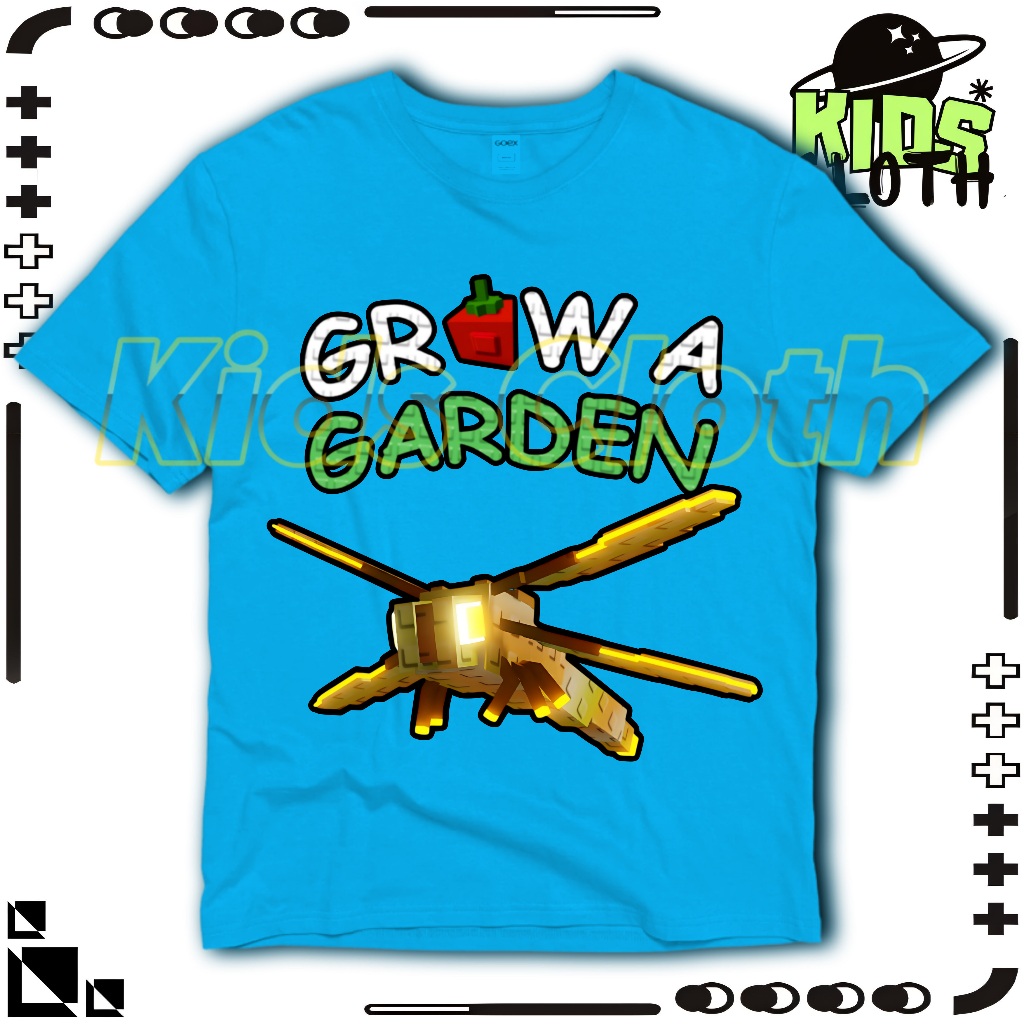 BAJU ANAK GROW A GARDEN PET DRAGONFLY KAOS ANAK ANOMALI GROW A GARDEN PET DRAGONFLY