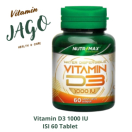 NUTRIMAX VITAMIN D3 1000 IU