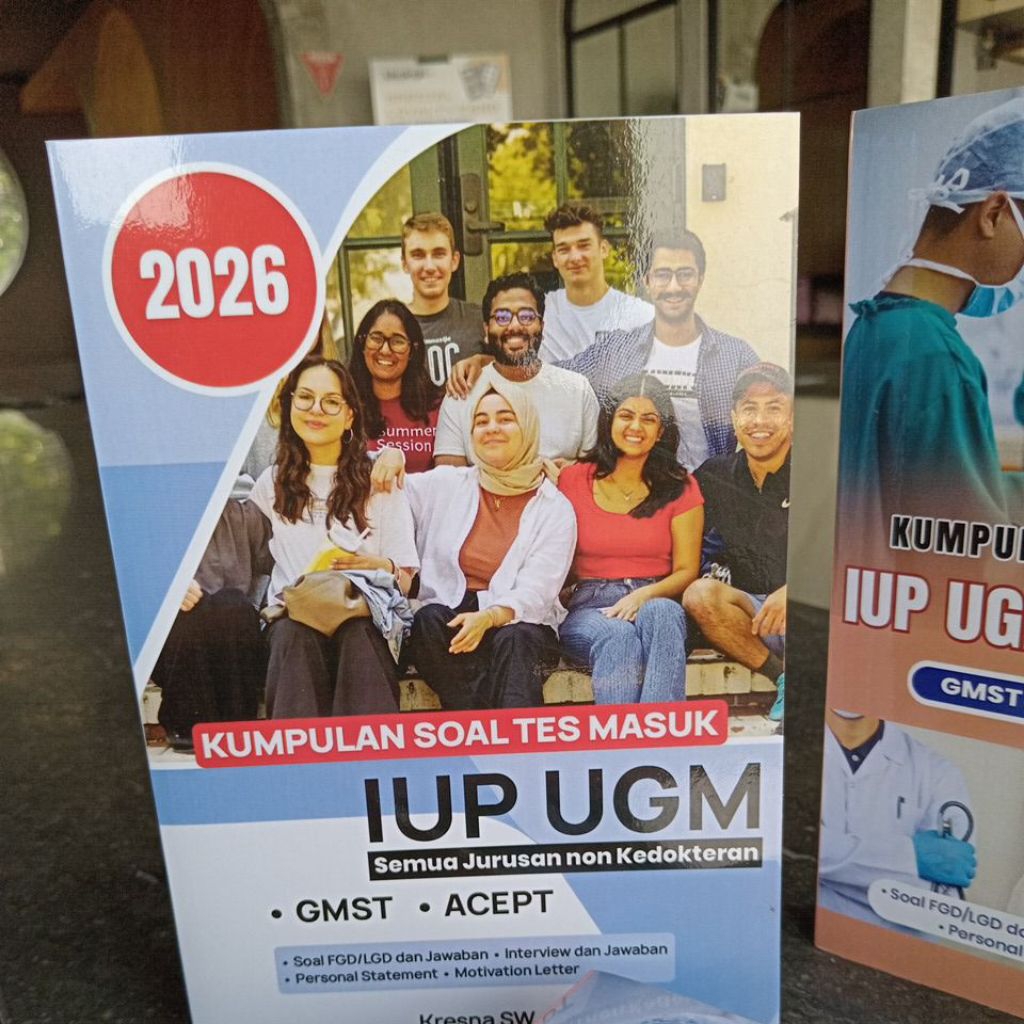 Buku Soal ACEPT GMST Tes IUP UGM SEMUA JURUSAN Non Medicine