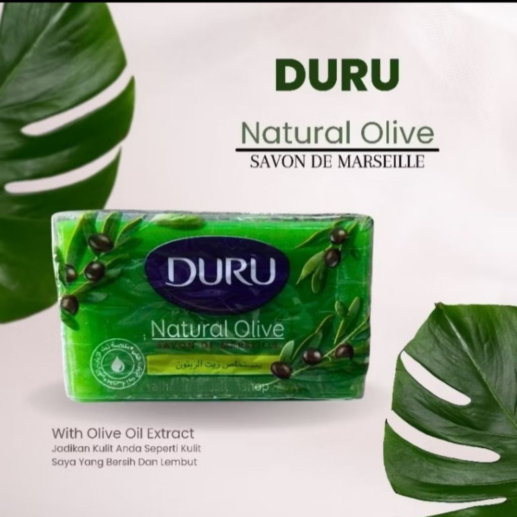 Sabun Arab Zaitun Duru | Sabun Melembabkan Wajah